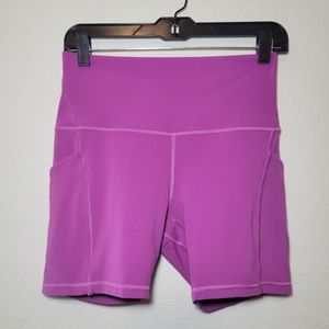 Like New Lululemon Align Pocket Shorts Pink Size 8